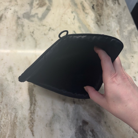 Vintage Norell 70's Black Sequin Clutch/Mini Bag/Pouch - Picture 5 of 8